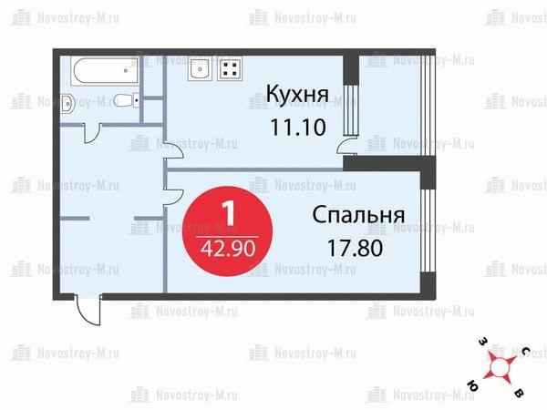 ЖК Новорижский - квартиры по военной ипотеке в новостройках для военнослужащих  купить