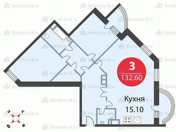 ЖК Новорижский - квартиры по военной ипотеке в новостройках