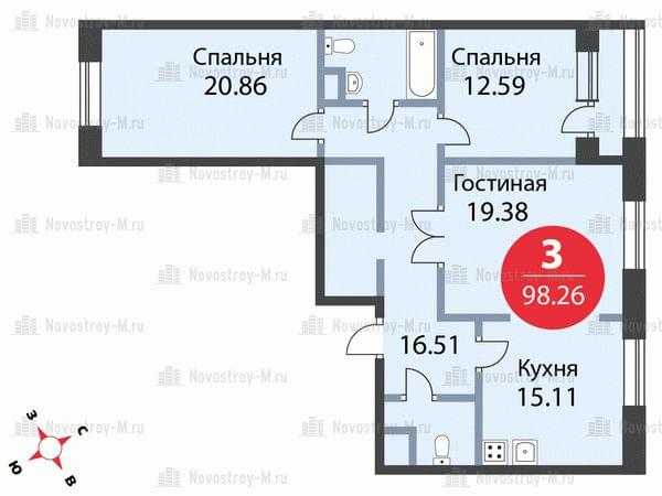 ЖК «Новое Павлино» - квартиры по военной ипотеке в новостройках